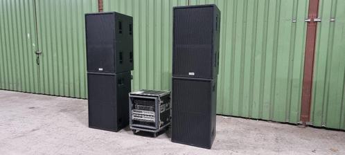 EAW KF-850 - SB-850 Geluid set Crown Macro Tech + KMT amps, Audio, Tv en Foto, Luidsprekers, Zo goed als nieuw, Complete surroundset
