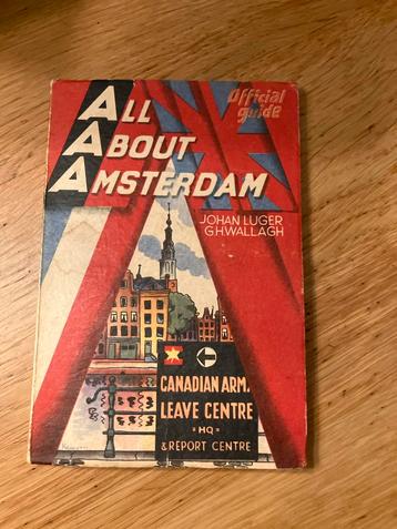 All About Amsterdam - Vintage Reisgids beschikbaar voor biedingen