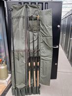 Te koop 3 zelfbouw karperhengels, Watersport en Boten, Ophalen, Zo goed als nieuw, Werphengel