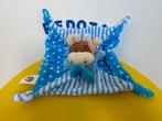 2844 simba ABC knuffellap lap koe blauw 2x, Kinderen en Baby's, Speelgoed | Knuffels en Pluche, Ophalen of Verzenden, Zo goed als nieuw