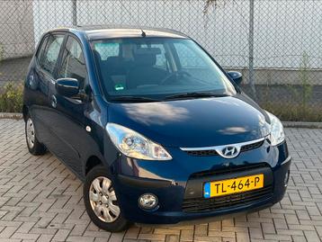 Hyundai i10 Dynamic 1.1 I 5DR 2010 Blauw Airco APK Lage KM beschikbaar voor biedingen