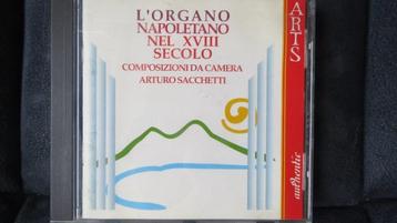 Cd orgel: L'organo Napoletano Nel XVIII Secolo, Arturo Sacch beschikbaar voor biedingen