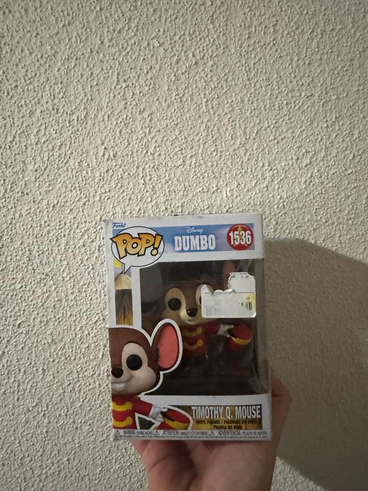 Funko Pop! Dumbo – Timothy Q. Mouse #153 (Nieuw), Verzamelen, Poppetjes en Figuurtjes, Nieuw, Ophalen of Verzenden
