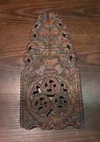 Antiek houten wandpaneel ornament