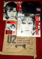 U2 LP War 1983 1st Pressing & Kraft Bag War Tour Japan, Verzenden, Zo goed als nieuw, 12 inch, Poprock