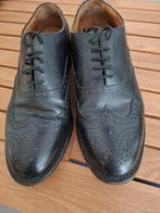 Zwarte van Lier heren schoenen, maat 44. of 10., Verzenden, Zwart, Van Lier, Gedragen