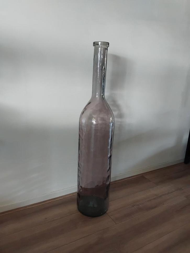 Grote design Glazen Vaas - 1 Meter!, Huis en Inrichting, Woonaccessoires | Vazen, Zo goed als nieuw, Overige kleuren, 75 cm of meer