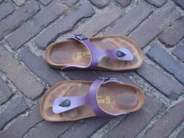 GRATIS VERZENDEN PAARSE GIZEH BIRKENSTOCK SLiPPERS MT 37 beschikbaar voor biedingen