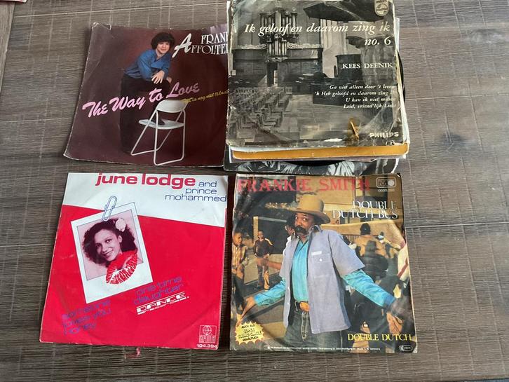 22 Singeltjes - Diverse Genres, Cd's en Dvd's, Vinyl Singles, Gebruikt, Single, Pop, 7 inch, Ophalen of Verzenden