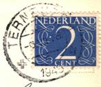 975428 Axel Zeeland 1949 Klederdracht Gelopen met postzegel, Verzamelen, Ansichtkaarten | Nederland, Ophalen of Verzenden, 1940 tot 1960