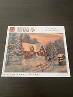 King Puzzel 1000 Stukjes Kerst, Ophalen of Verzenden, 500 t/m 1500 stukjes, Gebruikt, Legpuzzel