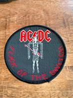 AC DC AC/DC Flick of the Switch vintage rare logo patch rock, Nieuw, Ophalen of Verzenden