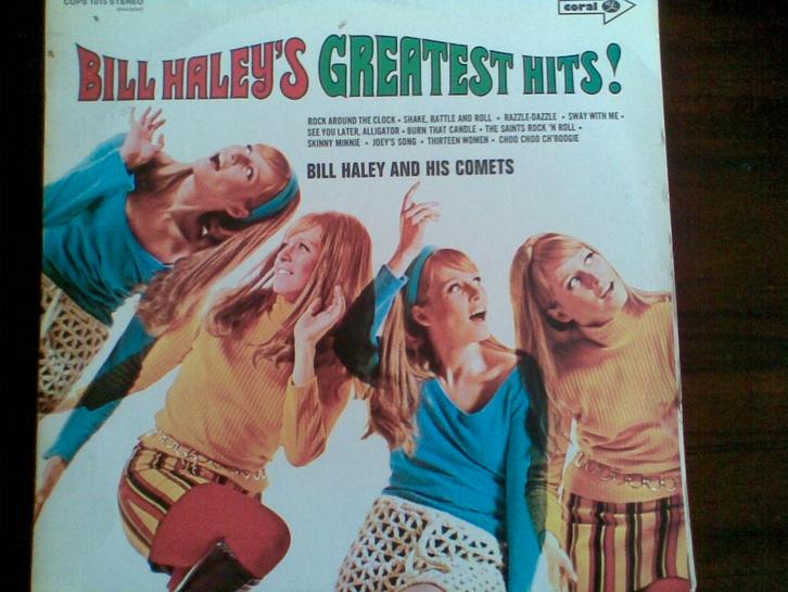 LP - Bill Haley 's Greatest Hits, Cd's en Dvd's, Vinyl | Rock, Zo goed als nieuw, Rock-'n-Roll, 12 inch, Ophalen of Verzenden