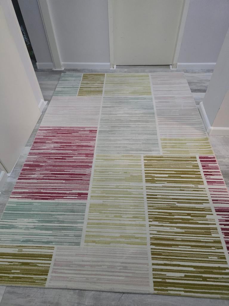 Modern vloerkleed, Gebruikt, Crème, 150 tot 200 cm, Ophalen of Verzenden