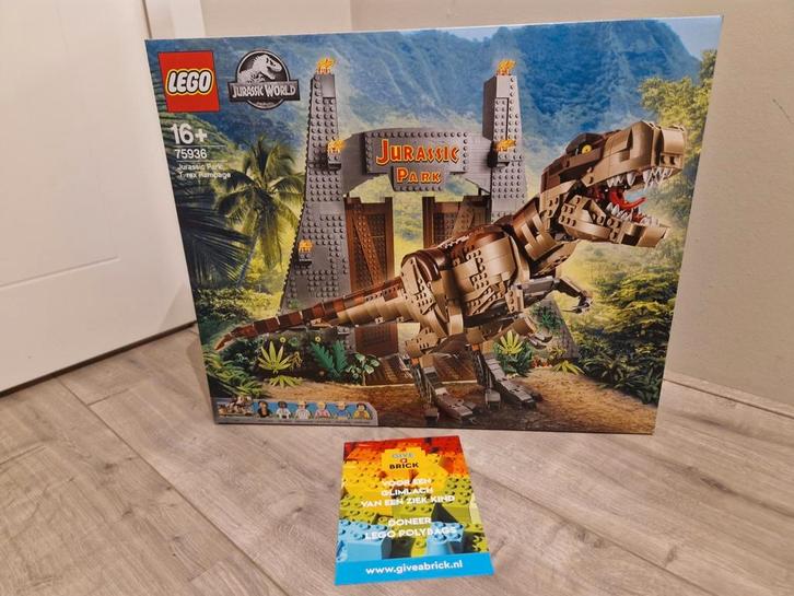 Lego 75936 jurrasic park T Rex rampage NIEUW, Kinderen en Baby's, Speelgoed | Duplo en Lego, Nieuw, Ophalen of Verzenden