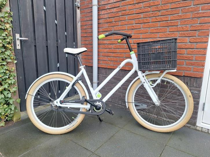 Batavus Transportfiets Bakfiets, Fietsen en Brommers, Fietsen | Dames | Damesfietsen, Gebruikt, Batavus, (Extra) lage instap, 53 tot 56 cm