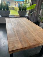 Mango houten eettafel, Huis en Inrichting, Tafels | Eettafels, 50 tot 100 cm, 150 tot 200 cm, Metaal, Rechthoekig