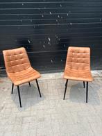 Eetkamerstoel cognac nieuw uit coorraad leverbaar, Huis en Inrichting, Stoelen, Ophalen of Verzenden
