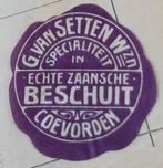Oude sluitzegel van G. van Setten Beschuit, Coevorden, Verzenden, Nederland