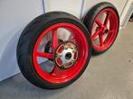 BREMBO Velgen met zgan Diablo Rosso IV banden Aprilia gen1, Ophalen of Verzenden, Aprilia, Pirelli, Brembo