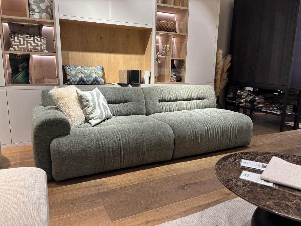 Sweety Elementen Bank Showmodel Winkel Den Haag, Ophalen, Zo goed als nieuw, Rechte bank, Stof