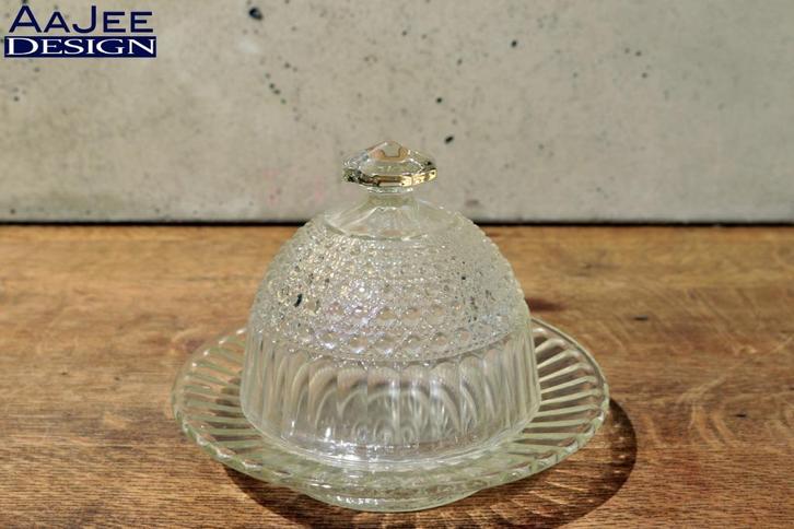 Imperial Glass – Botervloot – 1930 /1950 – Iriserend kristal, Antiek en Kunst, Antiek | Glas en Kristal, Ophalen of Verzenden