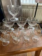 Vintage Ijscoupes - 12 stuks, Huis en Inrichting, Keuken | Servies, Ophalen, Glas of Glazen, Gebruikt, Glas