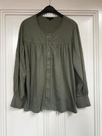 Massimo Dutti groene oversized blouse maat M, Ophalen of Verzenden, Zo goed als nieuw, Maat 38/40 (M), Groen