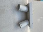 2x Lucide TAYLOR - Plafondspot Badkamer - LED Dim IP44, Metaal of Aluminium, Ophalen of Verzenden, Zo goed als nieuw, Led