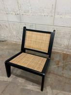 EICHHOLTZ FAUTEUIL AUBIN - ZWART NIEUWPRIJS €1995, Huis en Inrichting, Ophalen, Zwart, Nieuw, Riet of Rotan