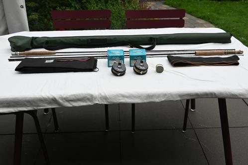 vliegvis set, Watersport en Boten, Hengelsport | Vliegvissen, Gebruikt, Complete set, Ophalen
