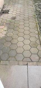 Hexagon klinkers 20 m2, Beton, Gebruikt, Ophalen, Klinkers