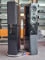 Q Acoustics Concept 500, demo model, setprijs!, Audio, Tv en Foto, Luidsprekers, Overige merken, Front, Rear of Stereo speakers