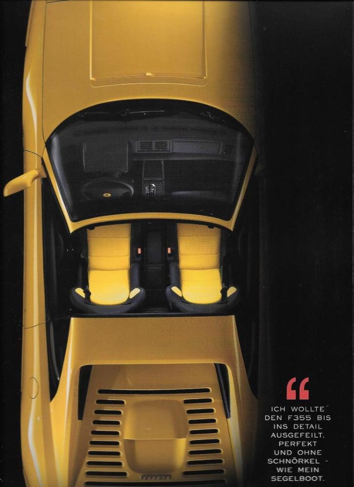 FERRARI "CARROZZERIA SCAGLIETTI",  1997, Boeken, Auto's | Folders en Tijdschriften, Zo goed als nieuw, Ferrari, Ophalen of Verzenden