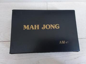 Vintage : Spel : Mahjong / Mah jong in koffertje / etui beschikbaar voor biedingen