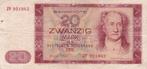 ZWANZIG MARK DDR 1964, Postzegels en Munten, Bankbiljetten | Europa | Niet-Eurobiljetten, Duitsland, Ophalen of Verzenden