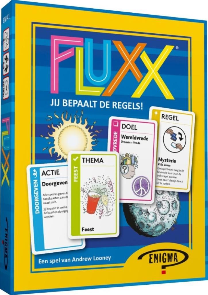 FLUXX kaartspel, nieuwstaat en diverse andere spelletjes, Hobby en Vrije tijd, Gezelschapsspellen | Kaartspellen, Zo goed als nieuw