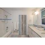-21% Grosfillex Spacy vouwdeur  naturel blauw 84x205 cm, Ophalen, Grijs, 200 cm of meer, Nieuw