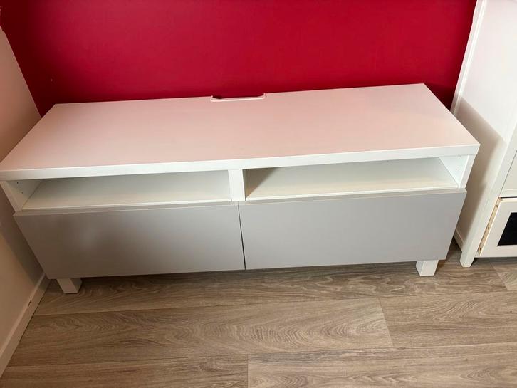 Ikea Besta TV Meubel met Lades - Zo Goed Als Nieuw, Huis en Inrichting, Kasten | Televisiemeubels, Zo goed als nieuw, Minder dan 100 cm
