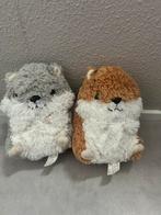 2 hamster knuffels 25cm, Kinderen en Baby's, Speelgoed | Knuffels en Pluche, Ophalen of Verzenden, Zo goed als nieuw, Overige typen