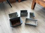 Zinken Plantenbakjes - Klein Prijsje!, Gebruikt, Minder dan 30 cm, Minder dan 60 cm, Ophalen of Verzenden