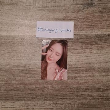 Kpop gidle shuhua heat blaze photocard