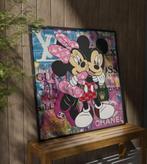XXL Glasschilderij | Micky & Minnie x LV x Versace - 6 sizes, Huis en Inrichting, Woonaccessoires | Schilderijen, Tekeningen en Foto's