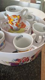 Galerie Tinks Atelier Koffiekopjes Set in Doos, Ophalen of Verzenden, Zo goed als nieuw, Keramiek, Kop(pen) en/of Schotel(s)