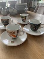 4 Kop en schotels Beautiful people Fairtrade, Ophalen, Zo goed als nieuw, Overige stijlen, Kop(pen) en/of Schotel(s)