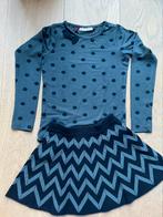 Set longsleeve rok Looxs mt 122/128 netjes, Gebruikt, Meisje, Ophalen of Verzenden, Setje