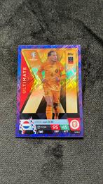 Virgil van dijk el 2024 match attax kaart ultimate paars, Ophalen of Verzenden, Zo goed als nieuw, Plaatje