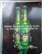 Heineken reclame, Verzamelen, Biermerken, Ophalen of Verzenden, Reclamebord, Plaat of Schild, Heineken