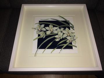 Hennie van Dijk | Lijst 52x52cm | Nr. 26/350 | Bloemen beschikbaar voor biedingen
