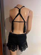 MAR DE ROSES bikini & kanten broekje M  origineel ZGAN, Zwart, G, B, Ophalen of Verzenden
